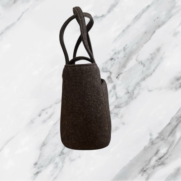 COACH Rare Wool Mini Tote Bag Japan Exclusive - Picture 4 of 10